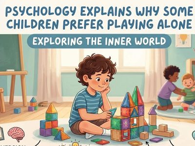 Psychology explains why some children prefer playing alone - The surprising reasons behind solo play, what it can reveal about a child's developing personality, imagination, independence, emotional needs and why playing alone isn’t necessarily a sign of loneliness or social problems