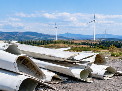 In 2025, Washington State researchers recycled wind-turbine blade waste into plastic; up to 70% of recovered GFRP was reused, while 83.5% of the resin matrix was degraded