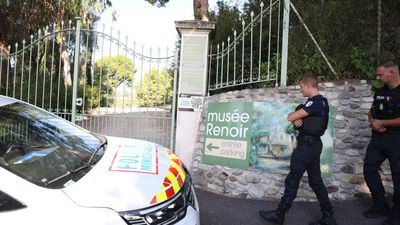 French police hunt Renoir thieves after lightning museum heist