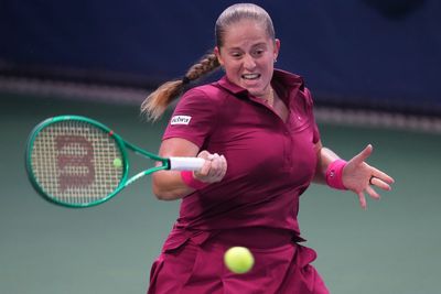 Jelena Ostapenko embroiled in on-court argument during US Open win