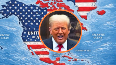 Donald Trump posts map showing North and Central America seized by USA. Dem strategist: ‘He is telling us what the plan is’
