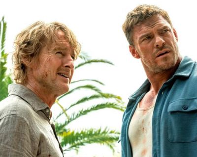 Runner review – Alan Ritchson and Owen Wilson thriller is serviceable B-movie camp