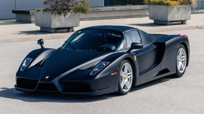 Only One Ferrari Enzo Was Built Matte Black, Now Up For Private Sale