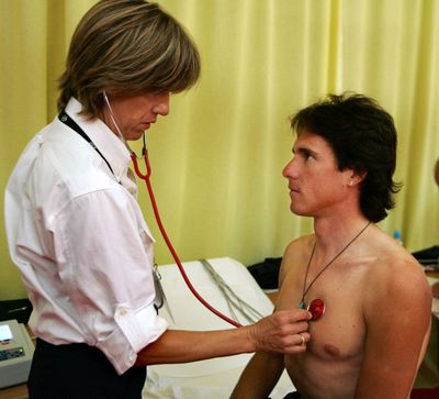 A Bone Turned Up Inside a Man's Heart, Right Where the Electrical Signals Pass Through