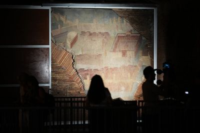 Vast ancient fresco and mosaic complex opens to public in Rome