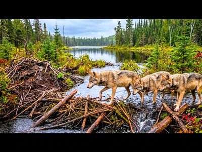 In 2018, scientists moved wolves to isolated Isle Royale island to rebuild its ecosystem; five years later, their population had grown to at least 27