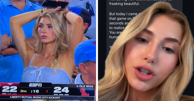 “Most Impressive Girl”: Attractive Woman Responds After Going Viral For Being Spotted In Football Stands