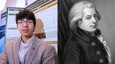 Mozart's melodies were less predictable, teen finds