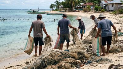 Net Works: ghost nets become carpet yarn; Coast4C backs ocean protection