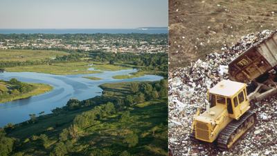 Landfill-To-Park Transformation: Former Fresh Kills dump becomes 2,200-acre park; first sections open