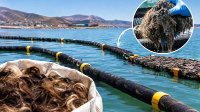 Hair Booms Trap Pollutants: Chile non-profit turns waste into water filter; Laguna Verde trial traps 15 kg
