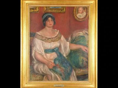 Thieves steal 4 Renoir paintings from French Riviera museum, 2 still missing