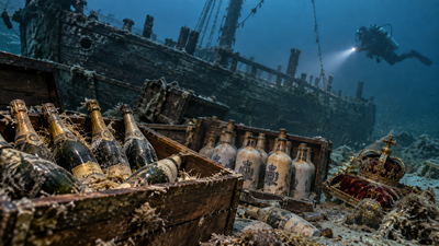 A Baltic shipwreck may have carried luxury gifts for a Russian king in the 1850s