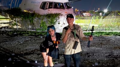 Kick streamer faces internet fury after taking ‘disrespectful’ photo at site of Amazon plane crash that killed five in Miami