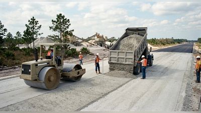 Florida turned scrubber waste into road base in 12 projects by 1989; 100,000 tons earned highly satisfactory ratings, transforming an industrial byproduct into useful road base