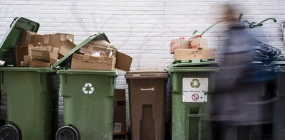 Picking up garbage less often could help Canadians recycle more