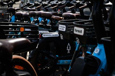 Rental e-bikes in London borough get number plates to help track down rogue cyclists