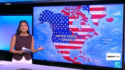 Trump posts AI map showing US 'takeover' of North America, Iceland and Caribbean