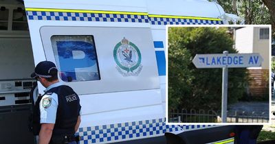Shooting in lakeside suburb, manhunt under way for balaclava-wearing gunman