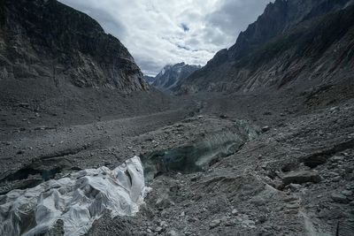 Nepal's flood disaster and the impact of climate change loom large in the icy shadow of Mont Blanc