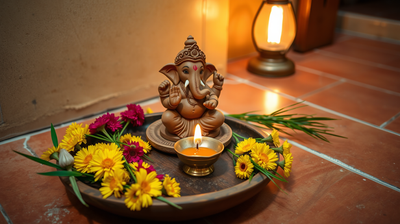 How to Set Up an Eco-Friendly Clay Ganesh Idol at Home Without Skipping a Single Ritual