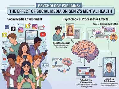 Psychology explains the effect of social media on Gen Z’s mental health - how constant comparison, online pressure and endless scrolling can shape self-esteem and well-being