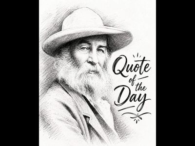 Quote of the Day by Walt Whitman: ‘I accept reality and dare not…’ - American poet’s sharp take on radical acceptance and objective truth