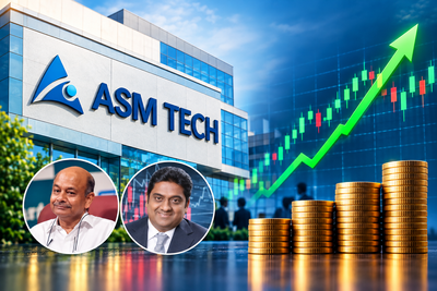 ASM Tech shares rally 10% to record high as Radhakishan Damani, Mukul Agrawal join Rs 526-crore preferential issue