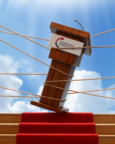 Grief, fury, conspiracy: inside Turning Point USA after Charlie Kirk’s killing