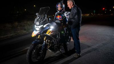 Sam Sunderland Sets off on World Record Circumnavigation Attempt Aboard All-New Triumph
