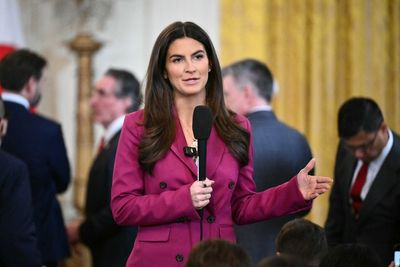 Trump calls CNN’s Kaitlan Collins ‘very dumb and unhappy’ as he continues attacks on women journalists
