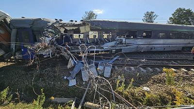 One dead, several injured after train collides with truck in Poland