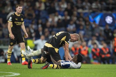 Rosario ‘grabbed my bottom’ during Manchester City’s win at Porto, claims Haaland