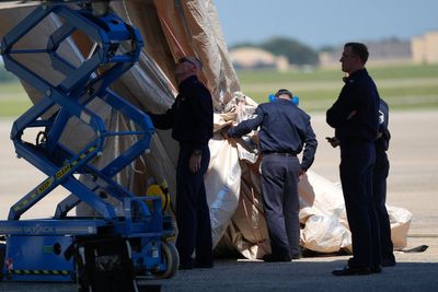 Trump brushes off fresh concern about Air Force One after emergency slide deploys