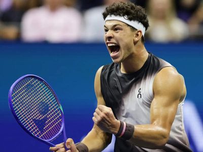 US Open: Ben Shelton ends Carlos Alcaraz’s title defence in latest-finishing match in tournament history