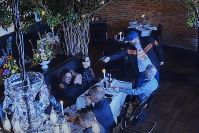 Viral Video Shows Convicted Former Ohio Lawyer Trying To Shoot Ex-Wife in Restaurant