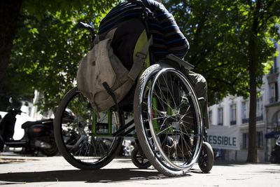 Wheelchair-bound man is evicted from his apartment for shooting at robber