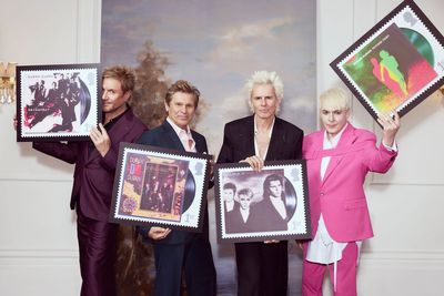 Simon Le Bon ‘fortunate’ to be part of Duran Duran as Royal Mail stamps unveiled