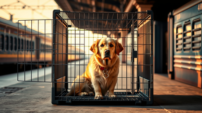 Travelling With a Pet by Indian Railways or Domestic Airline: Crate Rules and Heat Risks Explained