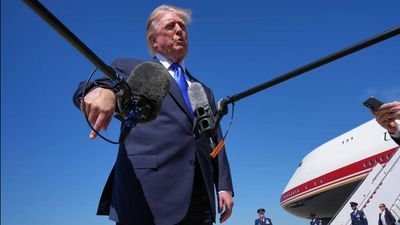 Why Trump's flight to Dallas was delayed before republican midterm convention