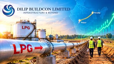 Dilip Buildcon shares rally 12% on bagging Rs 1,800 crore LPG pipeline project
