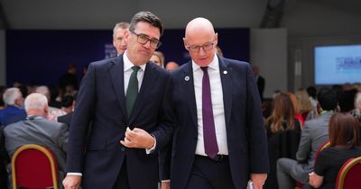 John Swinney invites Andy Burnham to agree 'legal mechanism' for indyref2