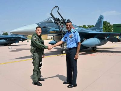 Rajnath Singh hails India-Japan defence ties as Japanese fighter jets arrive for Exercise Veer Guardian