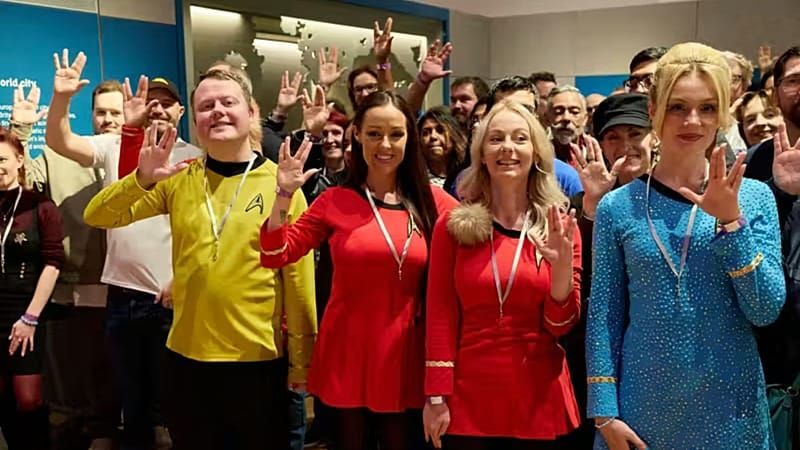 Star Trek fans successfully set new Guinness World Record at London museum
