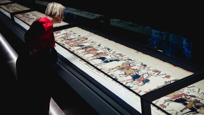 Bayeux Tapestry 'mania' sweeps UK as sold-out exhibition opens