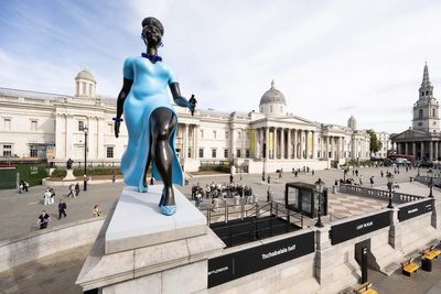 Sculpture depicting contemporary ‘everywoman’ unveiled on Trafalgar Square's Fourth Plinth