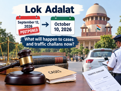 Lok Adalat in New Delhi postponed to October 25: What will happen to cases and traffic challans now?