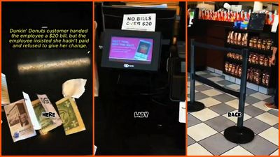 ’I know my truth’: She gave Dunkin’ $20 for her daughter’s order. Then the employee looked her in the eye and denied everything