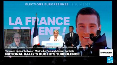 RN 'breach': Amid 'severe' differences with 'bright, young' Bardella, Le Pen 'dictates party line'