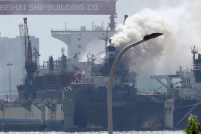 Cargo ship fire kills 25 people at China’s Qingdao port